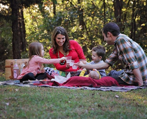 Kansas City Phographer : Family Picnic Session