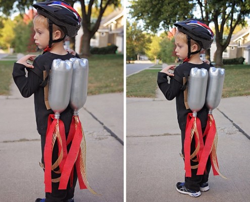 DIY Halloween Rocket Pack