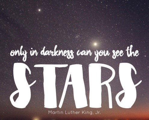 MLK Darkness and Stars