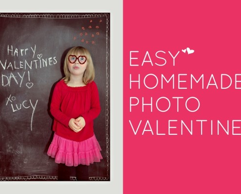 Easy DIY Photo Valentines